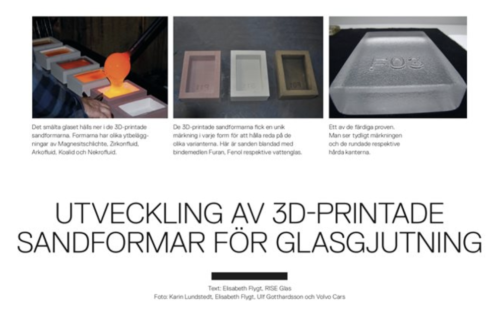 Tidningen Glas, 3D-print